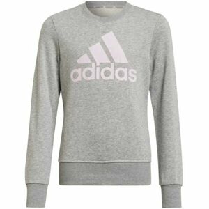 adidas BL SWT Dievčenská mikina, sivá, veľkosť 164