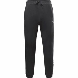 Reebok RI TAPE JOGGER Pánske nohavice, čierna, veľkosť M