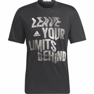 adidas HIIT D4M SO TEE Pánske športové tričko, čierna, veľkosť XXL