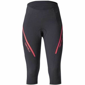 Castelli VELOCISSIMA 3 KNICKER Dámske 3/ 4 nohavice cyklistické nohavice, tmavo sivá, veľkosť L