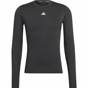 adidas TF LS TEE Pánske tričko, čierna, veľkosť L