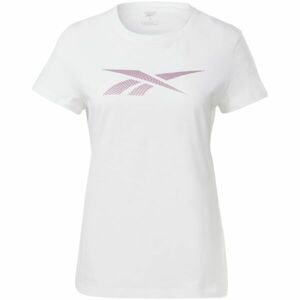 Reebok VECTOR GRAPHIC TEE Dámske tričko, biela, veľkosť M