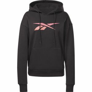 Reebok VECTOR GRAPHIC OTH HOODIE Dámska mikina, čierna, veľkosť M