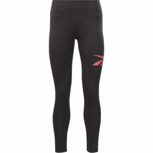 Reebok VECTOR GRAPHIC LEGGING Dámske legíny, čierna, veľkosť