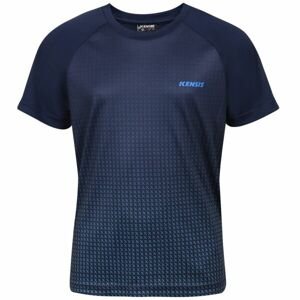 Kensis MANEE JNR Chlapčenské športové tričko, tmavo modrá, veľkosť 140-146