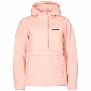 Columbia SWEET VIEW FLEECE HOODED PULLOVER Dámska mikina, lososová, veľkosť L