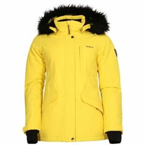 Willard YALA Dámska lyžiarska zimná bunda, žltá, veľkosť XXL