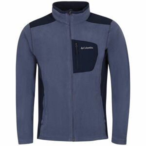 Columbia KLAMATH RANGE FULL ZIP Pánska bunda, modrá, veľkosť