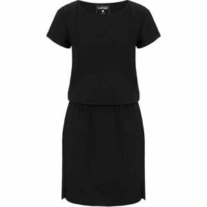 Loap UBRINA Dámske šaty, čierna, veľkosť XL