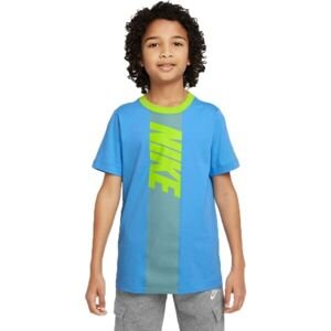 Nike NSW TEE AMPLIFY SP22 Chlapčenské tričko, modrá, veľkosť M