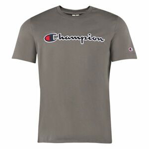 Champion CREWNECK T-SHIRT Pánske tričko, tmavo sivá, veľkosť XL
