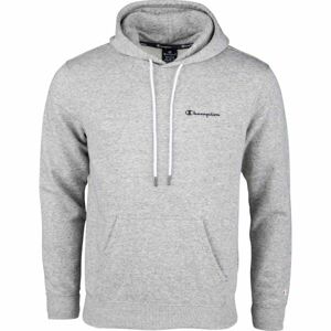 Champion HOODED SWEATSHIRT Pánska mikina, sivá, veľkosť S