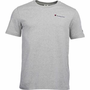 Champion CREWNECK T-SHIRT Pánske tričko, sivá, veľkosť L