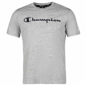 Champion CREWNECK T-SHIRT Pánske tričko, sivá, veľkosť L