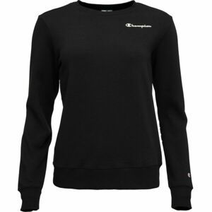 Champion CREWNECK SWEATSHIRT Dámska mikina, čierna, veľkosť M