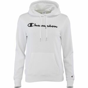 Champion HOODED SWEATSHIRT Dámska mikina, biela, veľkosť XS