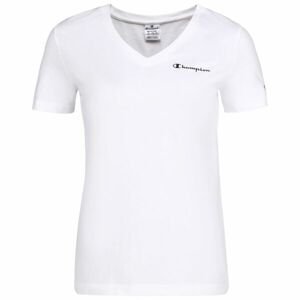 Champion V-NECK T-SHIRT Dámske tričko, biela, veľkosť