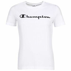 Champion CREWNECK T-SHIRT Dámske tričko, biela, veľkosť XS