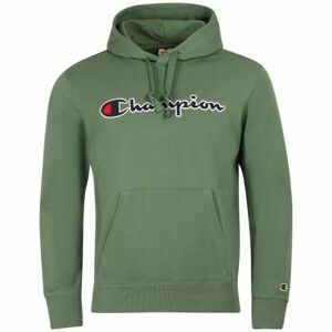 Champion HOODED SWEATSHIRT Pánska mikina, zelená, veľkosť M