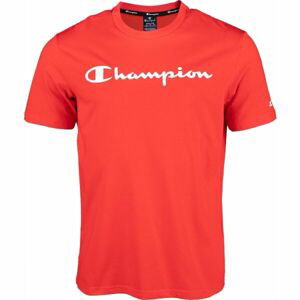 Champion CREWNECK T-SHIRT Pánske tričko, červená, veľkosť XXL