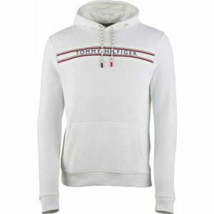 Tommy Hilfiger CLASSIC-HWK OH HOODIE Pánska mikina, biela, veľkosť M