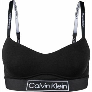 Calvin Klein REIMAGINED HERITAGE-LGHT LINED BRALETTE Dámska podprsenka, čierna, veľkosť XL