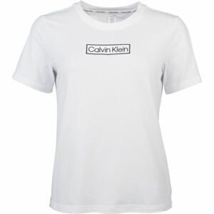 Calvin Klein REIMAGINED HER S/S CREW NECK Dámske tričko, biela, veľkosť XS