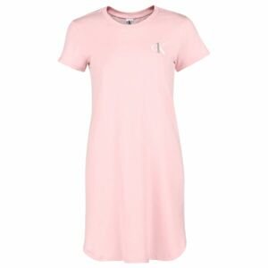Calvin Klein S/S NIGHTSHIRT Dámska nočná košeľa, ružová, veľkosť L