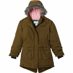 Columbia NORDIC STRIDER JACKET Detská zimná bunda, khaki, veľkosť L