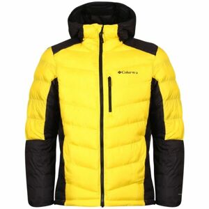 Columbia LABYRINTH LOOP HOODED JACKET Pánska bunda, žltá, veľkosť XL