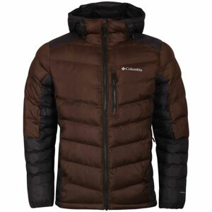 Columbia LABYRINTH LOOP HOODED JACKET Pánska bunda, hnedá, veľkosť S