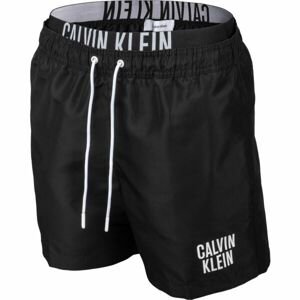 Calvin Klein INTENSE POWER-S-MEDIUM DOUBLE WB-NOS Pánske plavecké šortky, čierna, veľkosť XXL