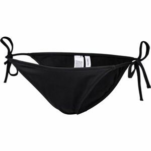 Calvin Klein INTENSE POWER-S-STRING SIDE TIE CHEEKY BIKINI Dámsky spodný diel plaviek, čierna, veľkosť L