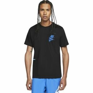 Nike M NSW TEE ESS+SPRT 2 Pánske tričko, čierna, veľkosť M