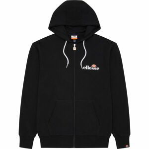 ELLESSE BRIERO FZ HOODY Pánska mikina, čierna, veľkosť S