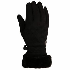 Willard ENLIA Dámske prstové rukavice, čierna, veľkosť L