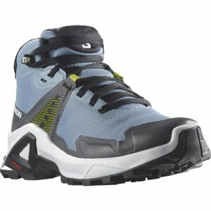 Salomon X RAISE MID GTX J Detská outdoorová obuv, modrá, veľkosť 38