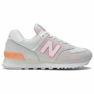 New Balance WL574BCN Dámska voľnočasová obuv, béžová, veľkosť 37