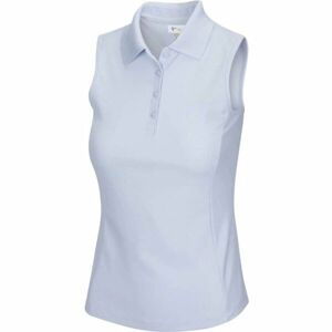 GREGNORMAN PROTEK SLEEVELESS POLO W Dámske golfové polo tričko, svetlomodrá, veľkosť S