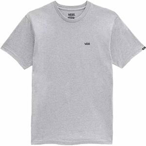 Vans MN LEFT CHEST LOGO TEE ATHLETIC Pánske tričko, sivá, veľkosť S