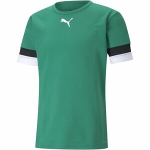 Puma teamRISE Chlapčenské futbalové tričko, zelená, veľkosť XL