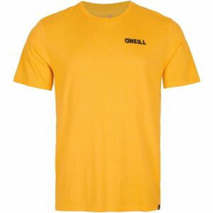 O'Neill SPLASH T-SHIRT Pánske tričko, žltá, veľkosť S