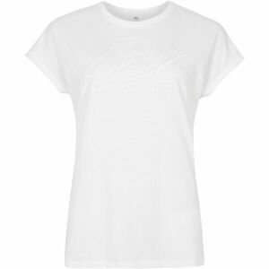 O'Neill SCRIPT T-SHIRT Dámske tričko, biela, veľkosť XL