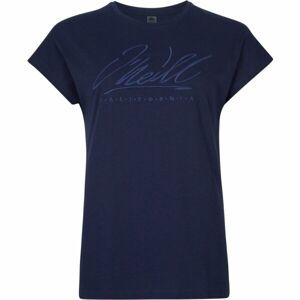 O'Neill SCRIPT T-SHIRT Dámske tričko, tmavo modrá, veľkosť S