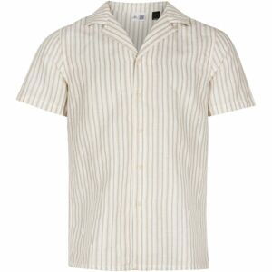O'Neill BEACH SHIRT Pánska košeľa s krátkym rukávom, béžová, veľkosť L