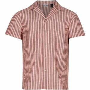 O'Neill BEACH SHIRT Pánska košeľa s krátkym rukávom, červená, veľkosť XXL