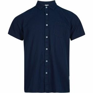 O'Neill CHAMBRAY SHIRT Pánska košeľa s krátkym rukávom, tmavo modrá, veľkosť L