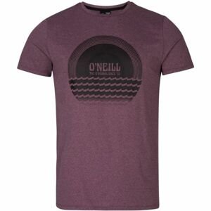 O'Neill SOLAR O'NEILL HYBRID T-SHIRT Pánske tričko, vínová, veľkosť XL