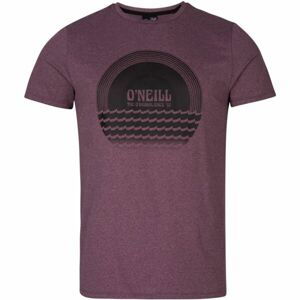 O'Neill SOLAR O'NEILL HYBRID T-SHIRT Pánske tričko, vínová, veľkosť XS