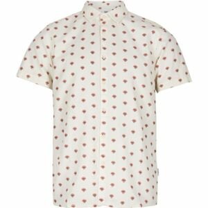 O'Neill AOP CHAMBRAY SHIRT Pánska košeľa s krátkym rukávom, biela, veľkosť XL